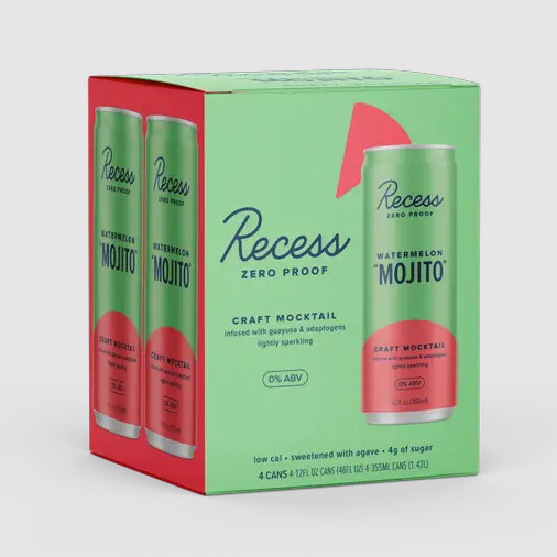 Zero Proof Watermelon Mojito 4pk - 48FO