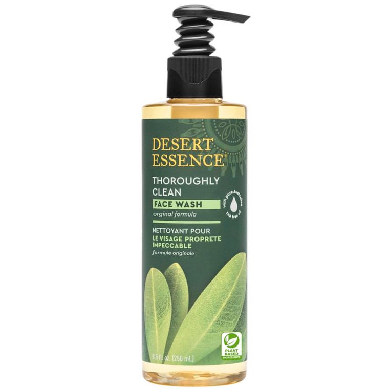Thoroughly Clean Tea Tree Oil Face Wash - 8.5oz