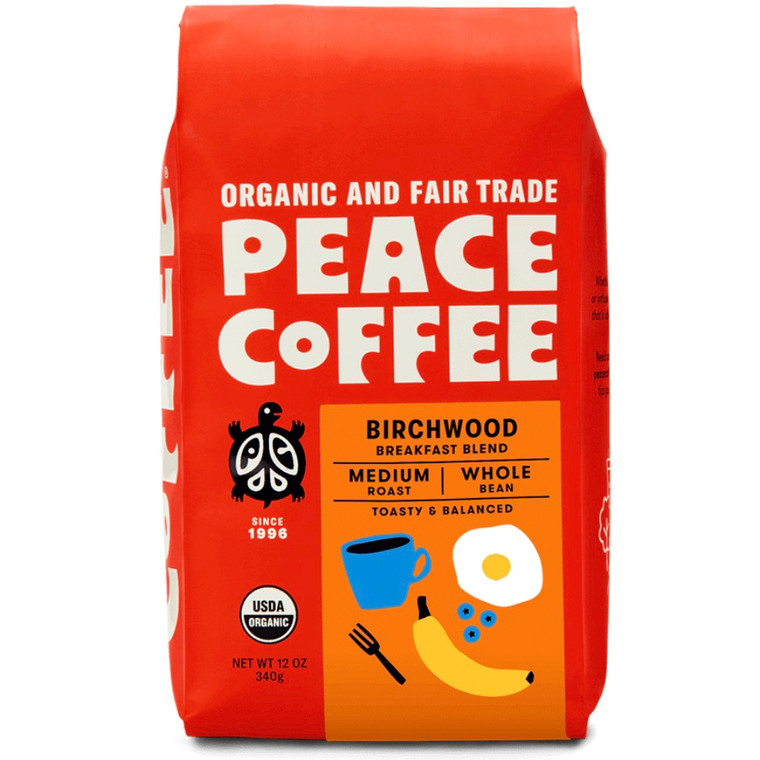 Birchwood Breakfast Blend Whole Bean Coffee - 12oz