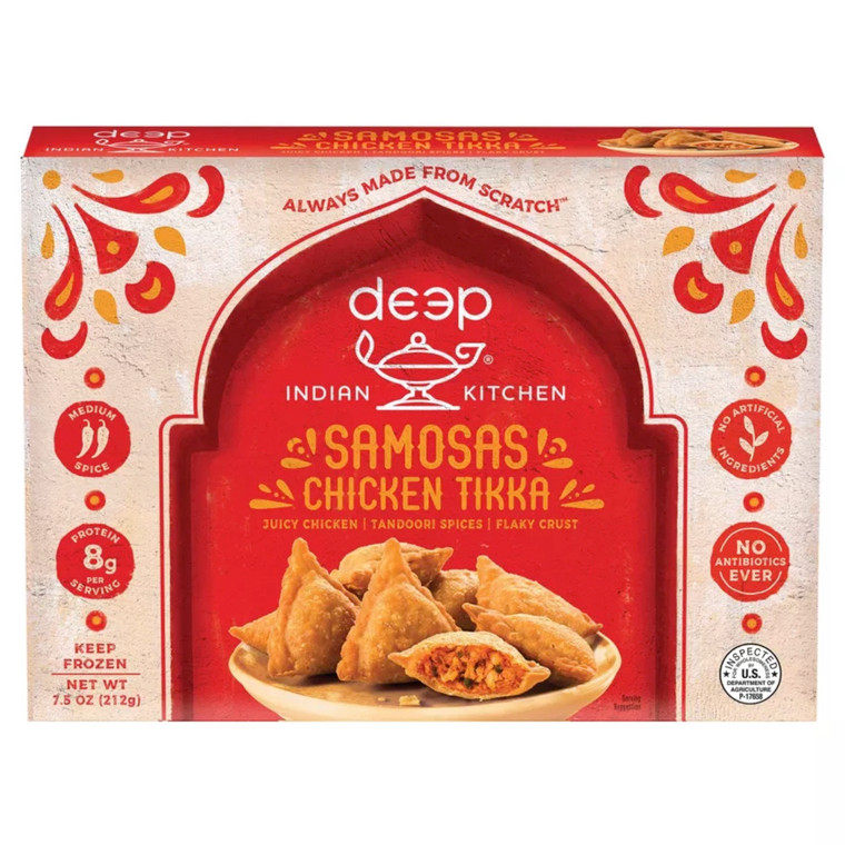 Frozen Chicken Tikka Samosas - 7.5oz Frozen Chicken Tikka Samosas - 7.5oz