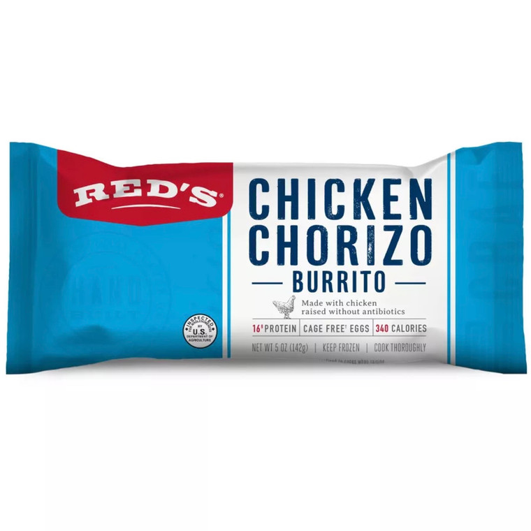 Chicken Chorizo Egg Cheese Breakfast Burrito - 5oz