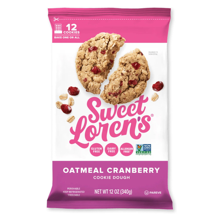 Gluten Free Oatmeal Cranberry Cookie Dougn - 12oz