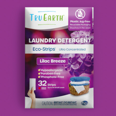 Eco-Strips Laundry Detergent Lilac Breeze - 32ct