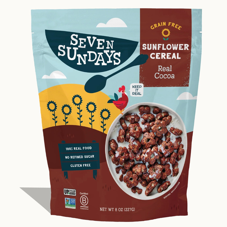 Real Cocoa Sunflower Cereal - 8oz