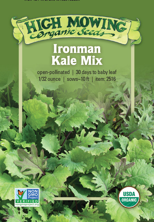 Ironman Kale Mix Seeds - 1/32 OZ