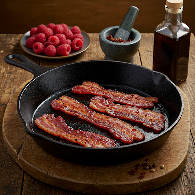Raspberry Chipotle Bacon - avg .85lb