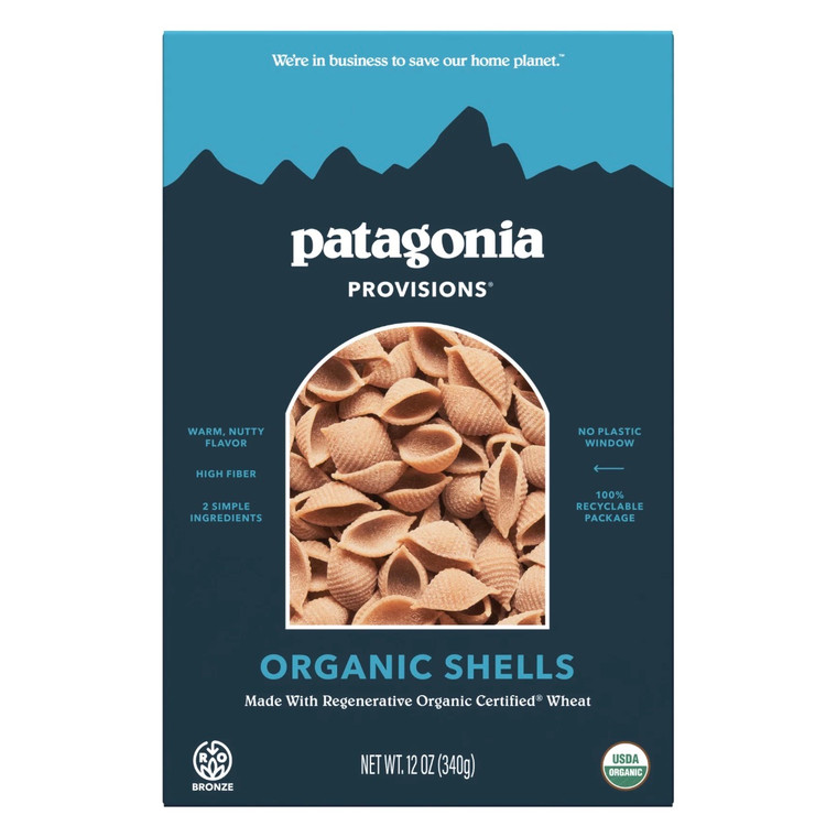 Regenerative Kernza Wheat Pasta Shells - 12oz