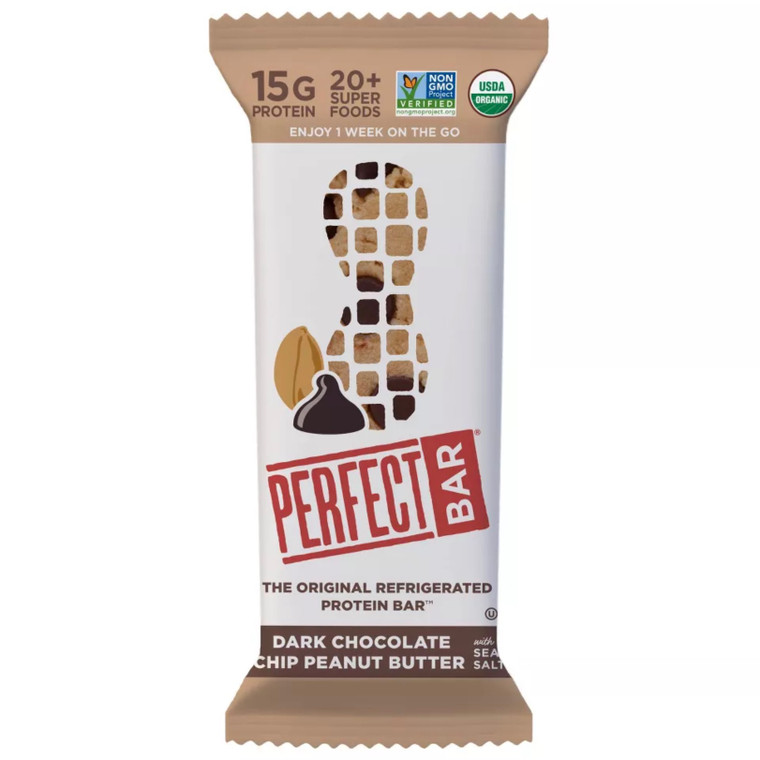 Dark Chocolate Peanut Butter Bar with Sea Salt - 2.3oz