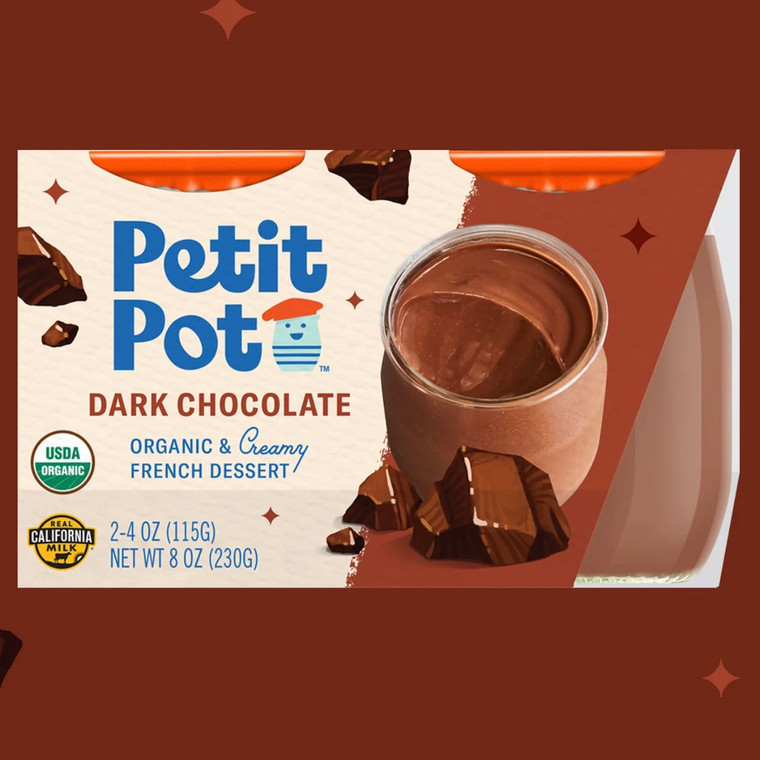 Dark Chocolate French Pudding 2ct - 8oz