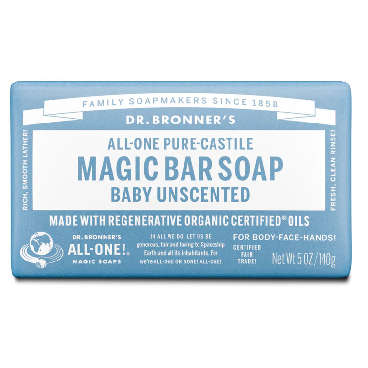 Unscented Pure-Castile Magic Bar Soap - 5oz