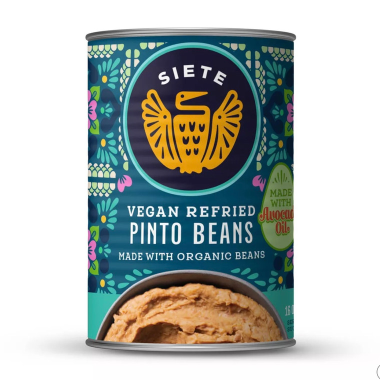 Vegan Refried Pinto Beans - 16oz