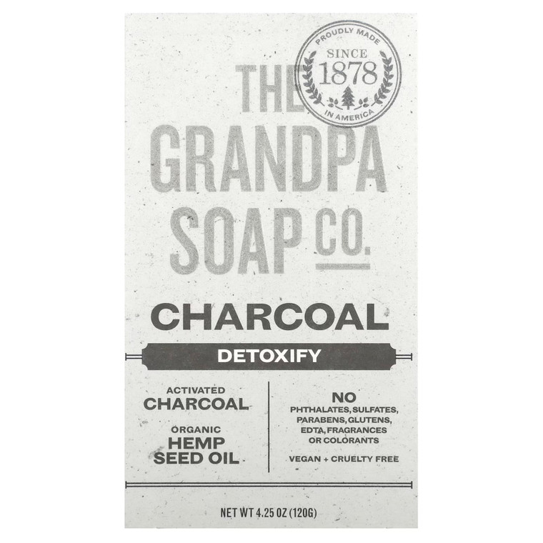 Charcoal Soap Bar - 4.25oz Charcoal Soap Bar - 4.25oz