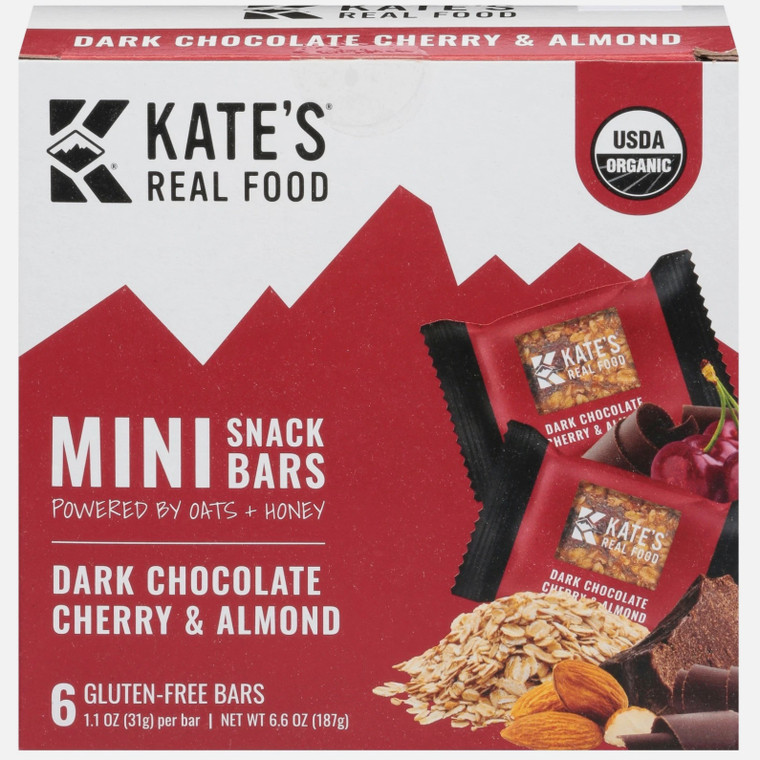 Dark Chocolate Cherry Almond Mini Bars 6ct - 6.6oz