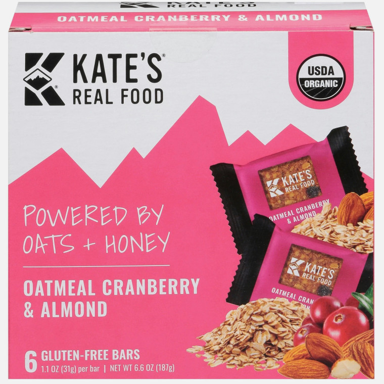 Oatmeal Cranberry and Almond Mini Bars 6ct - 6.6oz