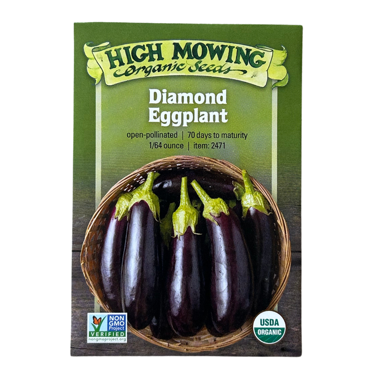 Diamond Eggplant Seeds - 1/64oz