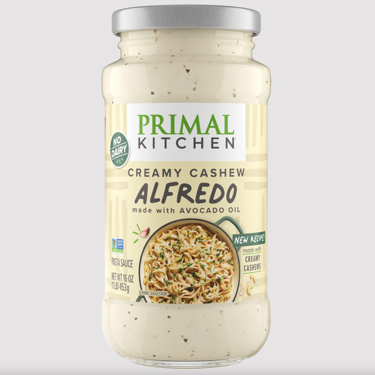 Creamy Cashew Alfredo Sauce - 16oz