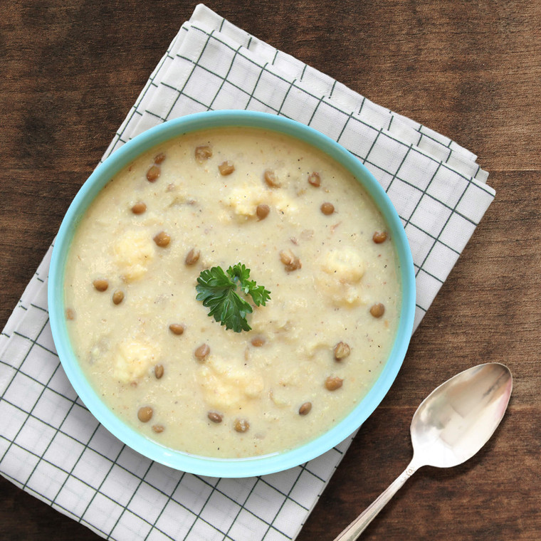 Roasted Cauliflower Turmeric Soup - 30oz 2-3 servings Roasted Cauliflower Turmeric Soup - 30oz 2-3 servings