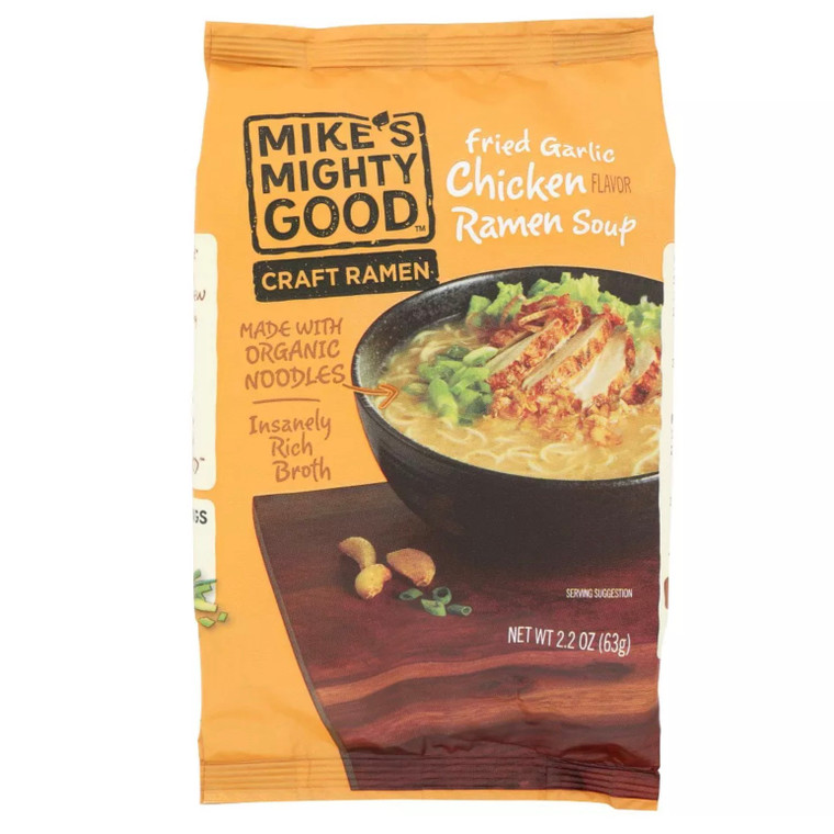 Fried Garlic Chicken Ramen Soup - 2.2oz