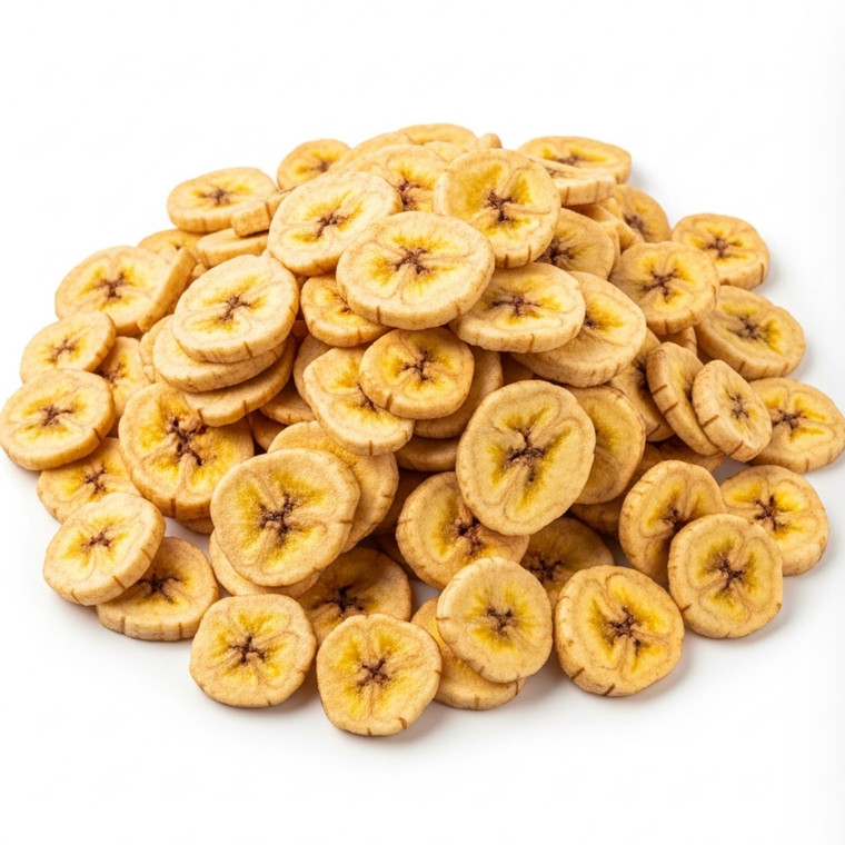 Bulk Sweetened Banana Chips - 1/2lb