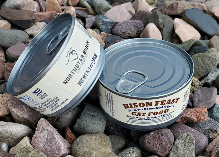 Bison Feast Canned Cat Food - 8 oz