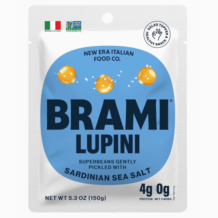 Italian Snacking Lupini Beans - Sardinian Sea Salt - 5.3oz