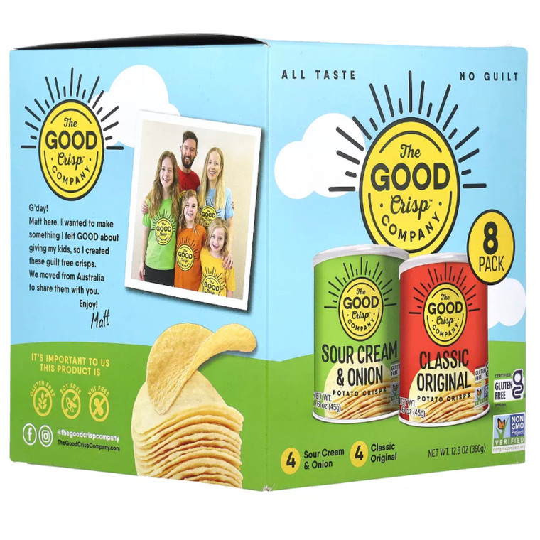 Variety Pack The Good Crisp Co - 8ct