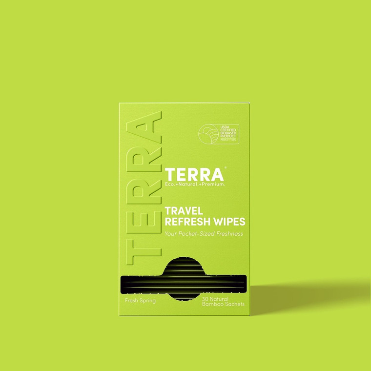 Travel Refresh Wipes - 30 ct