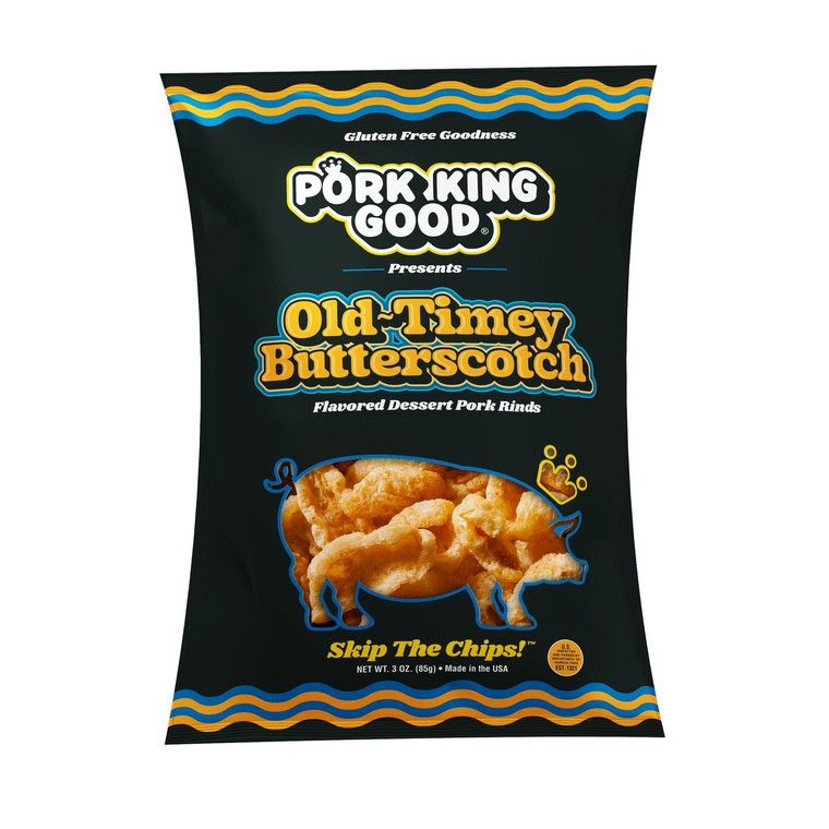 Old Timey Butterscotch Pork Rinds - 3 oz