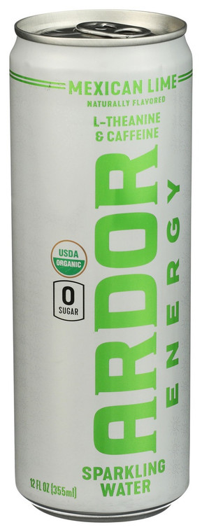 Mexican Lime Energy Sparkling Water - 12 fl oz
