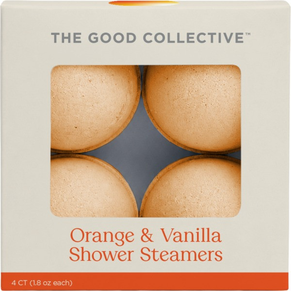 Orange & Vanilla Shower Steamers - 4.0 ct