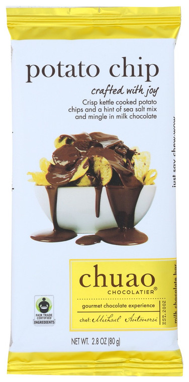 Potato Chip Milk Chocolate Bar - 2.8 oz