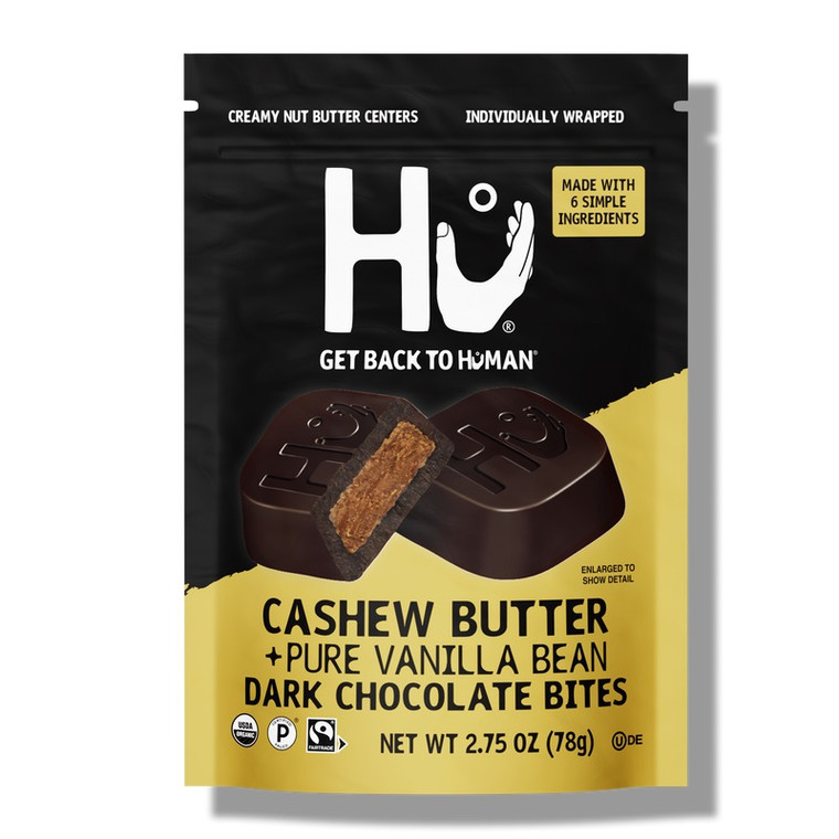 Cashew Butter Vanilla Bean Dark Chocolate Bites - 2.75 oz