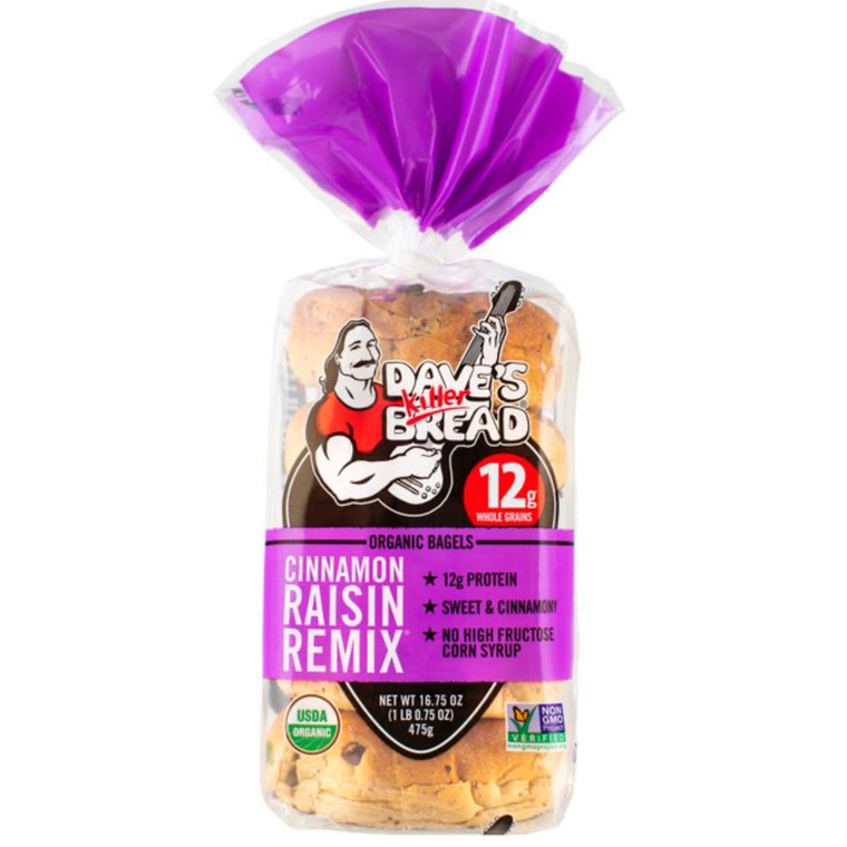 Cinnamon Raisin Remix Bagels - 16.25oz