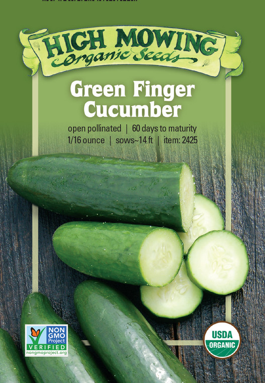 Green Finger Cucumber - one sixteenth oz