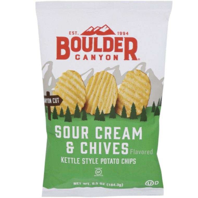 Kettle Chips - Sour Cream and Chive - 6.5oz