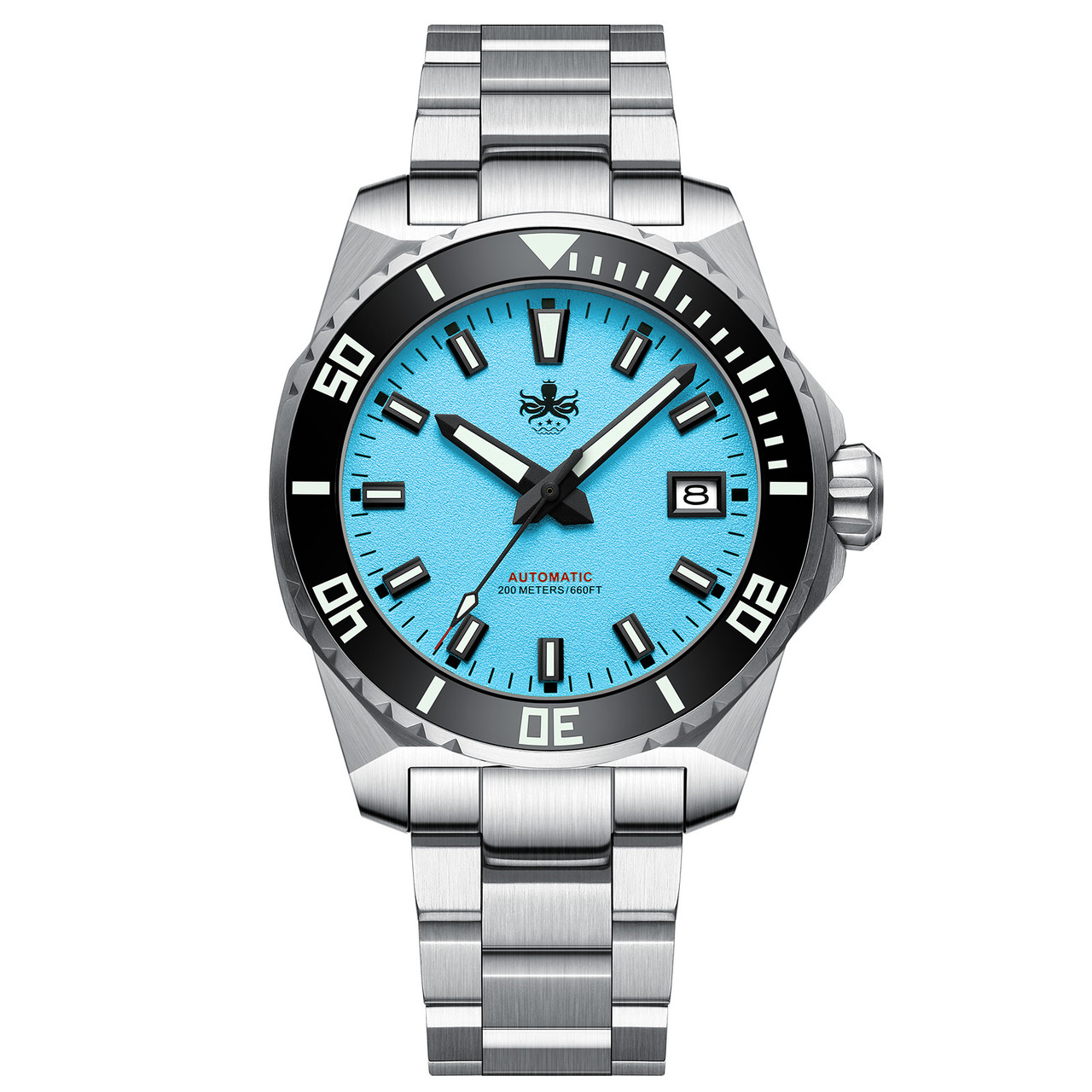 Seestern 434 Professional Diver Automatic 200m Water Resistant V2 (Big –  Sugess Watch