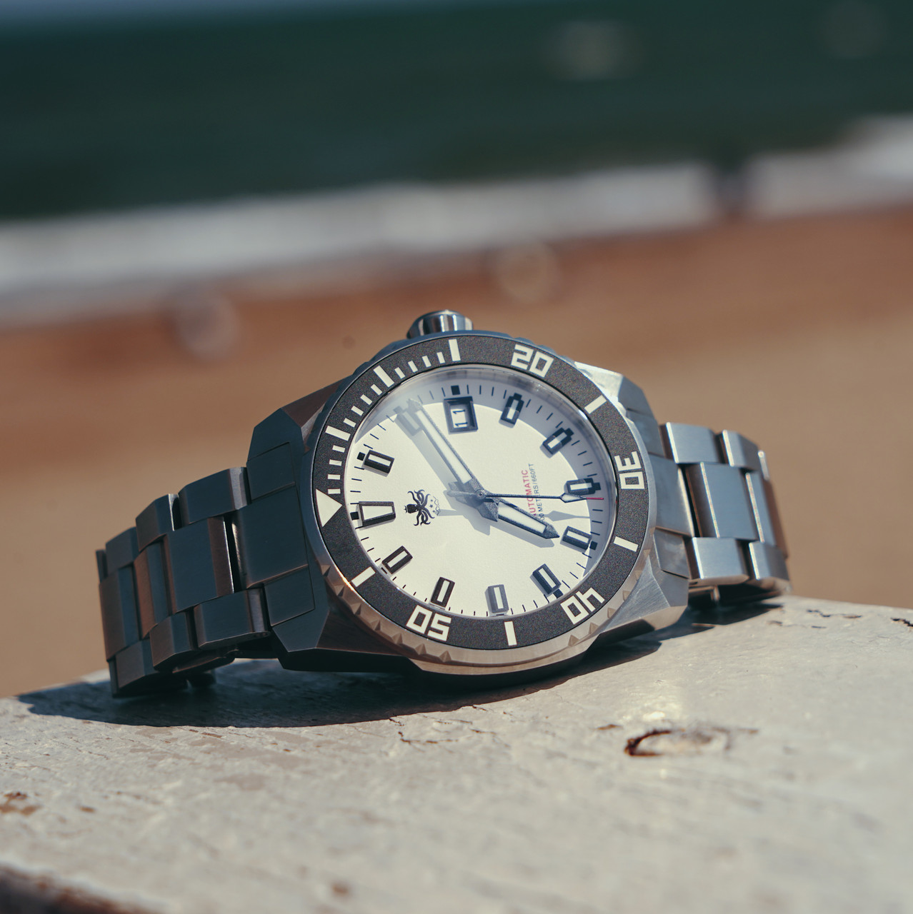 PHOIBOS LEVIATHAN 200M Automatic Diver Watch PY050E Silver White