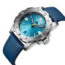 PHOIBOS GREAT WALL 300M Automatic Diver Watch PY045B Blue 