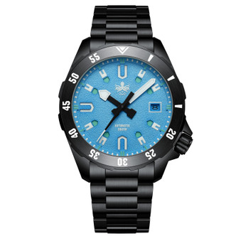 PHOIBOS APOLLO DLC 200M Automatic Diver Watch PY056CX Black