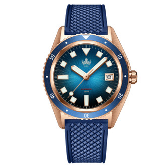 PHOIBOS Argo Bronze 200M Automatic Diver Watch PY057H Spiral
