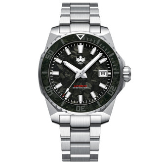 PHOIBOS LEVIATHAN 200M Automatic Diver Watch PY062B Blue Forged