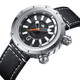 PHOIBOS Vortex Anti-Magnetic 200M Automatic Diver Watch PY042C Black