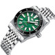 PHOIBOS Narwhal 200M Automatic Diver Watch PY051A Green Jasper Limited Edition