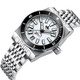 PHOIBOS Narwhal 200M Automatic Diver Watch PY051E White Howlite Limited Edition