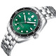 PHOIBOS EAGLE RAY 200M Automatic Diver Watch PY065AD Green Jade Date