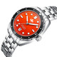 PHOIBOS EAGLE RAY 200M Automatic Diver Watch PY065FD Orange Agate Date