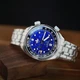 PHOIBOS EAGLE RAY TRAVELER GMT 150M Automatic Compressor Diver Watch PY067B Lapis Lazuli