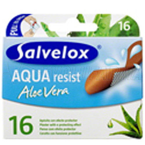 Salvelox aloe vera aqua resist, 16 unidades