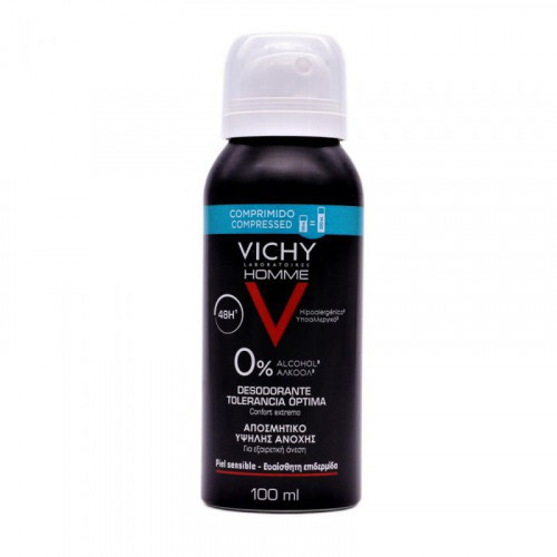 Vichy homme desodorante tolerancia óptima 48h bruma 100 mL