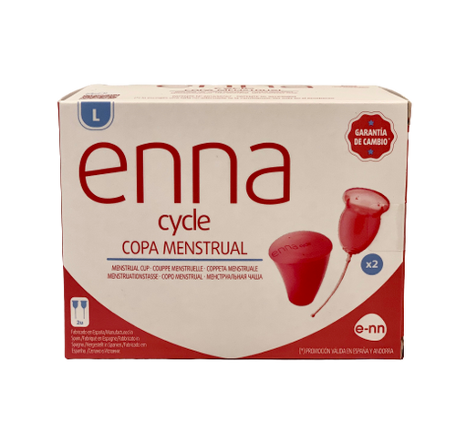 Enna cycle 2 copas talla l + esterilizador